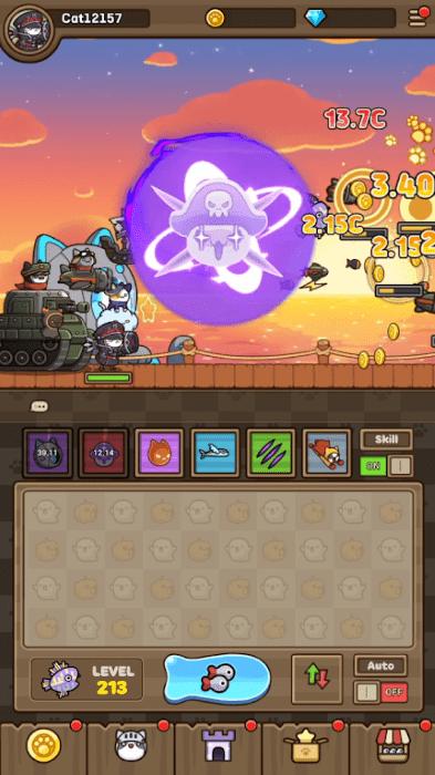 猫猫勇士游戏(cat hero)下载,猫猫勇士,放置手游,猫咪手游