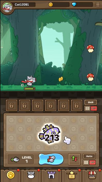 猫猫勇士游戏(cat hero)下载,猫猫勇士,放置手游,猫咪手游